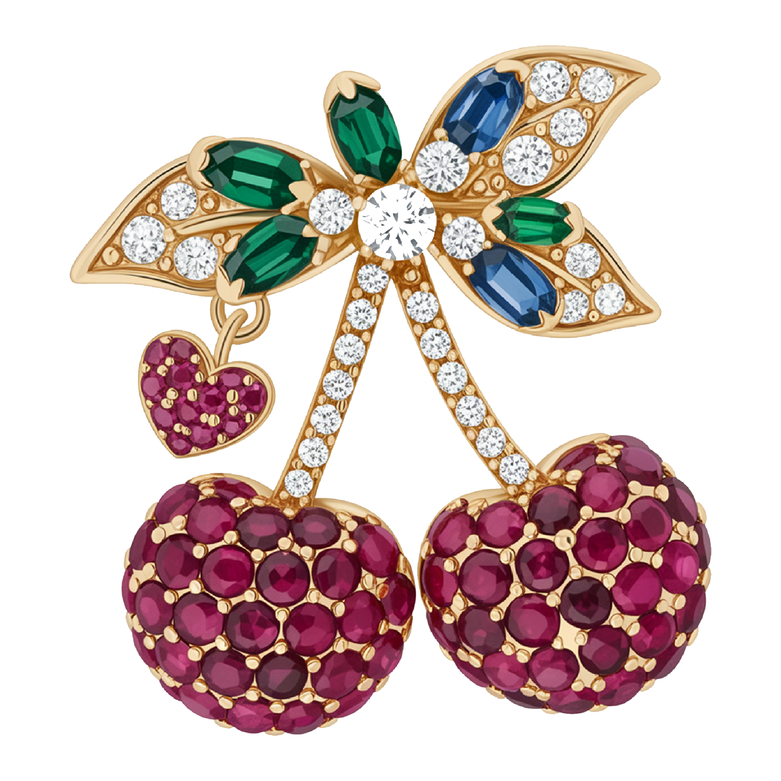 Rhinestone Cherry DTF Sheets