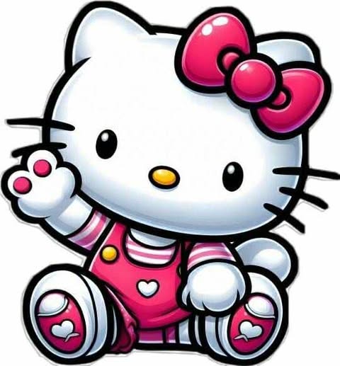 Hello Kitty DTF Transfer Sheets