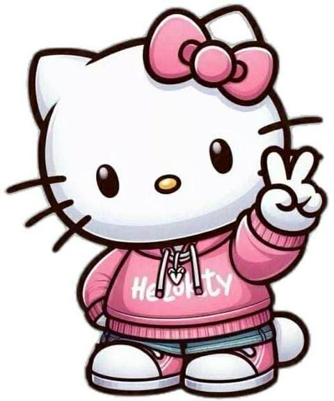 Hello Kitty DTF Transfer Sheets