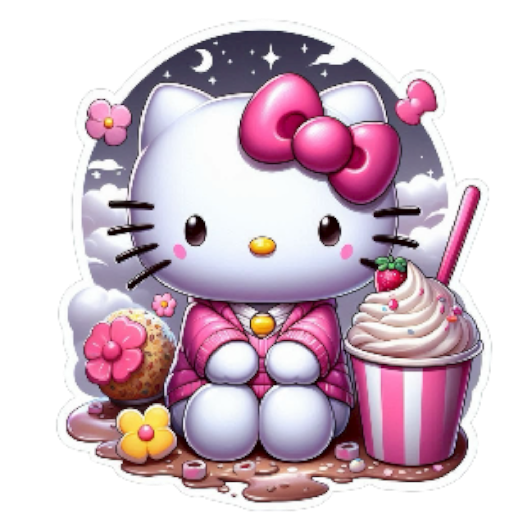 Hello Kitty DTF Transfer Sheets