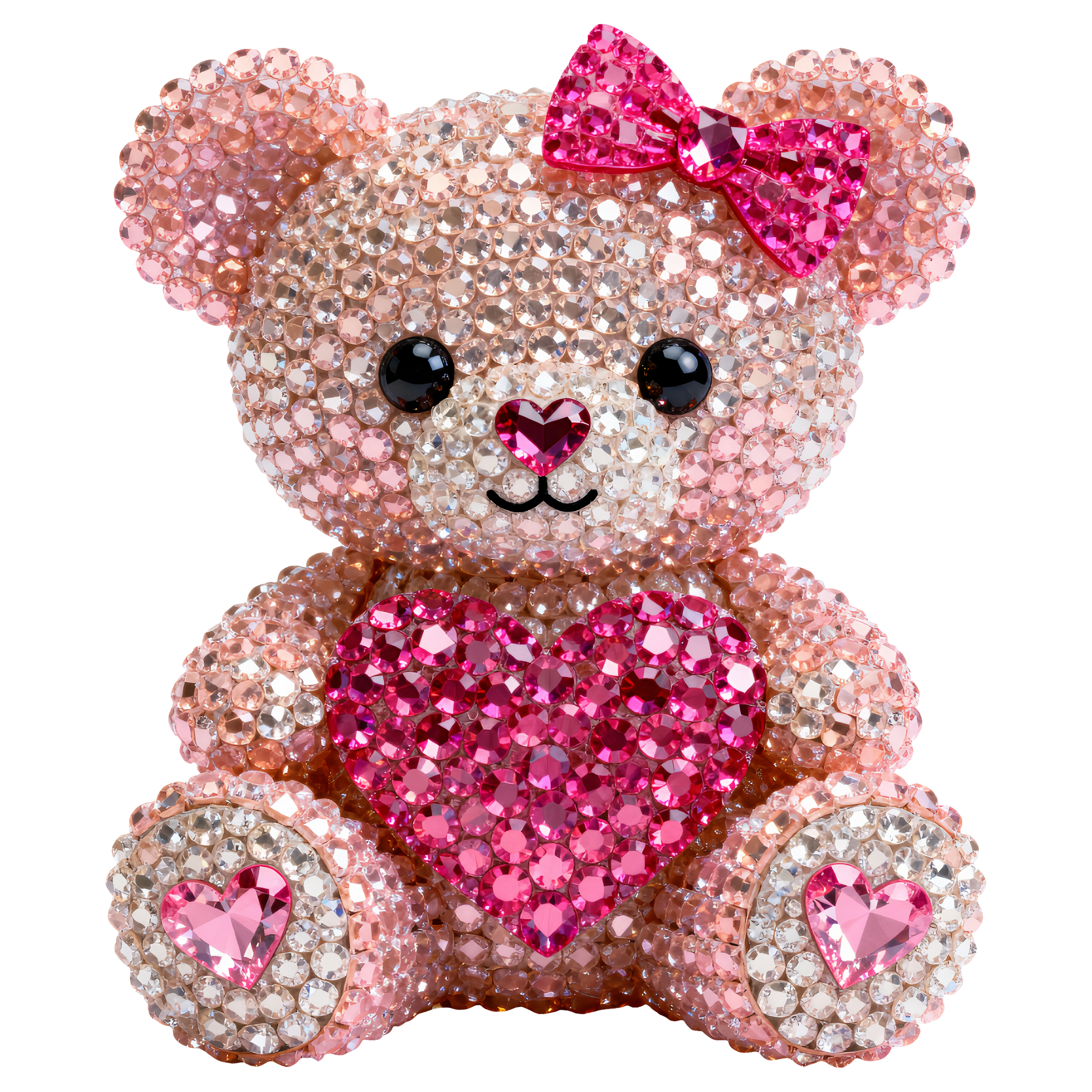 Rhinestone Bear DTF Sheets