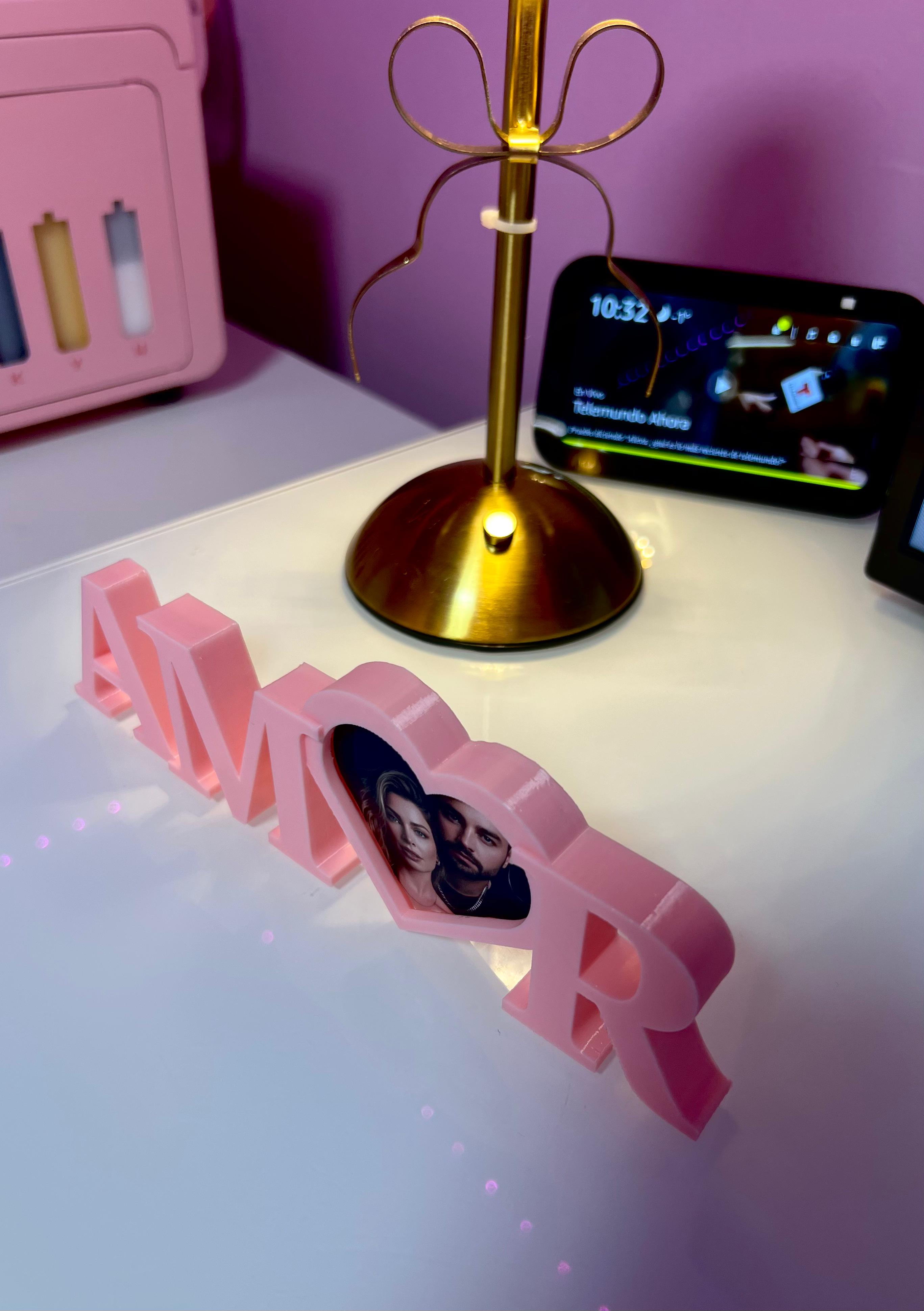 Amor 3D – Personalized Photo Keepsake