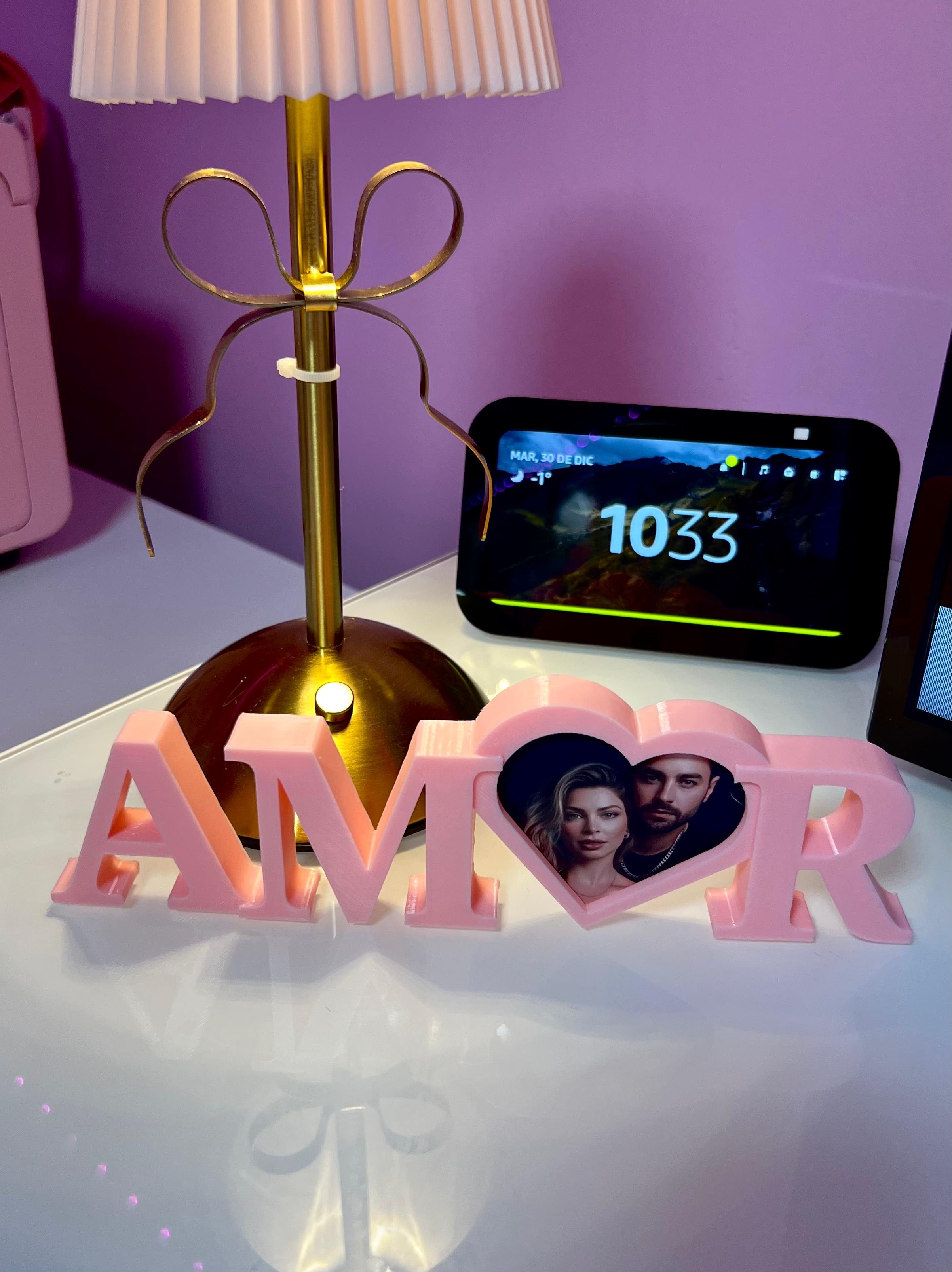 Amor 3D – Personalized Photo Keepsake